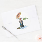 Spring Showers Ronde Sticker (Envelop)