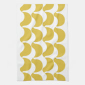 SPRING SILHOUETTE BIRDS KITCHEN TOWEL - GEEL THEEDOEK (Verticaal)