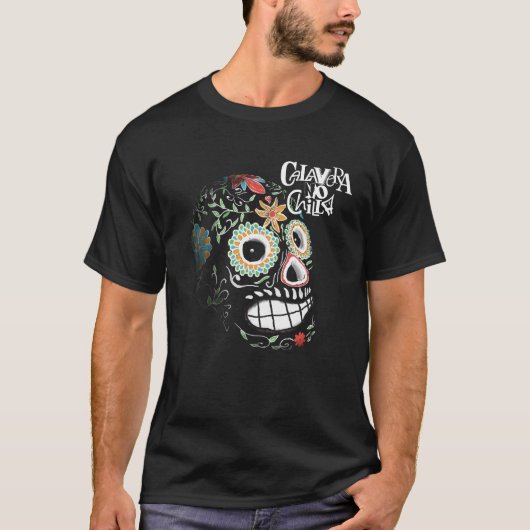 Spring skull t-shirt (Voorkant)