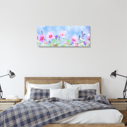 Spring Sky Canvas Afdruk (Insitu (Slaapkamer))