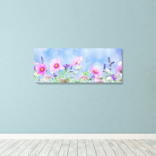 Spring Sky Canvas Afdruk (Insitu (Houten vloer))