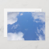 Spring Sky in het Park Briefkaart (Voorkant / Achterkant)