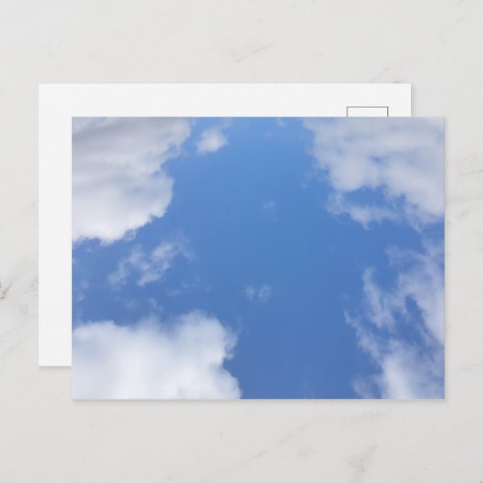 Spring Sky in het Park Briefkaart (Voorkant / Achterkant)