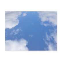 Spring Sky in het Park Briefkaart