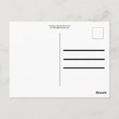 Spring Skyline of Frankfurt, Duitsland Briefkaart (Achterkant)