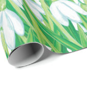 Spring Snowdrops Cadeaupapier (Rol Hoek)