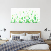 Spring Snowdrops Canvas Afdruk (Insitu (Slaapkamer))