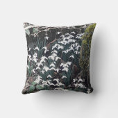 Spring Snowdrops Cushion Kussen (Achterkant)