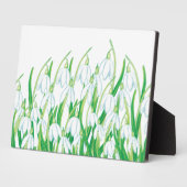 Spring Snowdrops Fotoplaat (Zijkant)