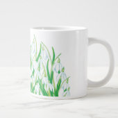 Spring Snowdrops Grote Koffiekop (Rechts)