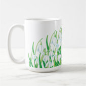 Spring Snowdrops Koffiemok (Links)