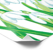 Spring Snowdrops Perfect Poster (Hoek)