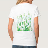 Spring Snowdrops T-shirt (Achterkant)