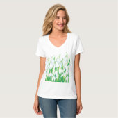 Spring Snowdrops T-shirt (Voorkant volledig)