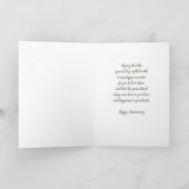 Spring Son & Daughter in Law Wedding Jubileum Kaart (Binnen)