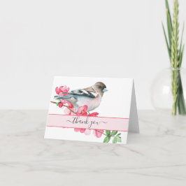 Spring Song Bird, Bedankt