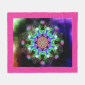 Spring Song Fleece Deken (Voorkant (Horizontaal))