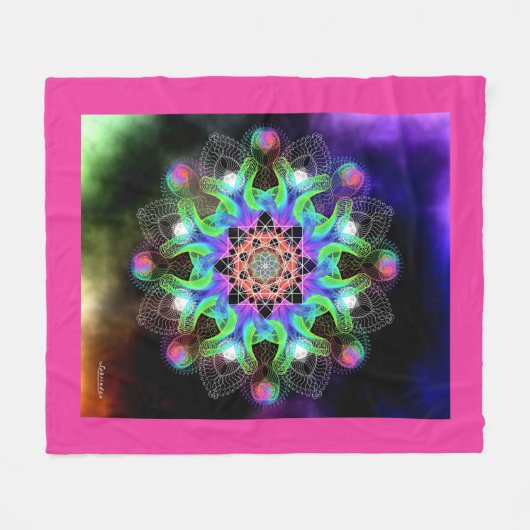 Spring Song Fleece Deken (Voorkant (Horizontaal))