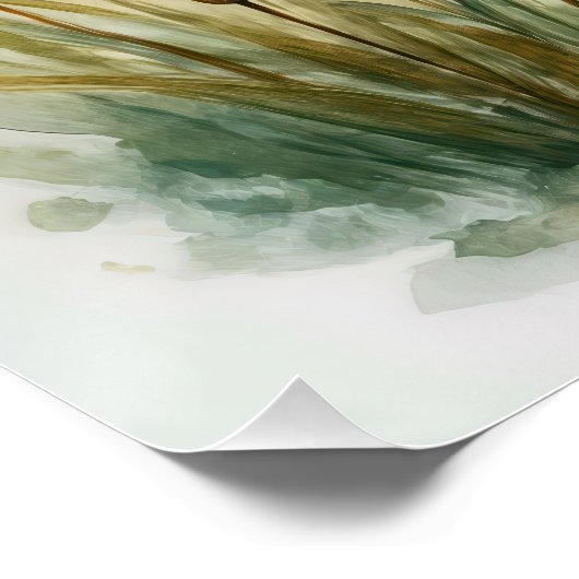 Spring Spaniel and Mallard Ducks Double Exposure Perfect Poster (Hoek)