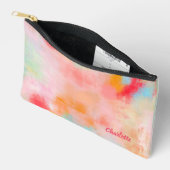 Spring Spark - Roze Koraal - Naam of Monogram Etui (Open)