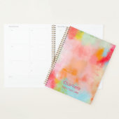 Spring Spark - Roze Koraal - Naam of Monogram Planner (Display)