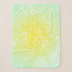 Spring Splatter Sherpa Deken