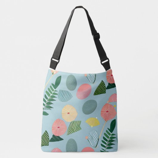 Spring Sprig Crossbody Tas (Voorkant)