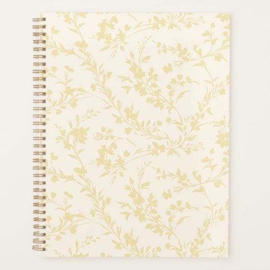 Spring Sprigs Buttercream - Neutral Planner (Voorkant)