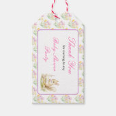 Spring Squirrel Baby shower Cadeaulabel (Voorkant)