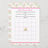 Spring Squirrel Baby shower Kaart (Voorkant / Achterkant)