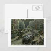 Spring St., Los Angeles, California 1908  Briefkaart (Voorkant / Achterkant)