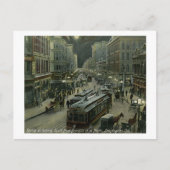 Spring St., Los Angeles, California 1908  Briefkaart (Voorkant)