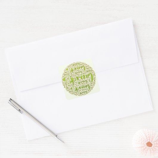 SPRING Stickers (Envelop)