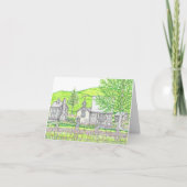Spring Stone Barn Notecard Kaart (Voorkant)