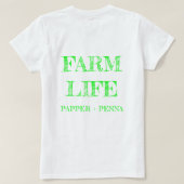 Spring Stone Barn Vrouwen Tshirt (Design achterkant)