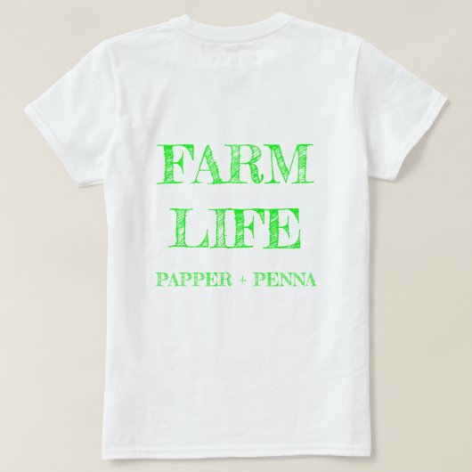 Spring Stone Barn Vrouwen Tshirt (Design achterkant)