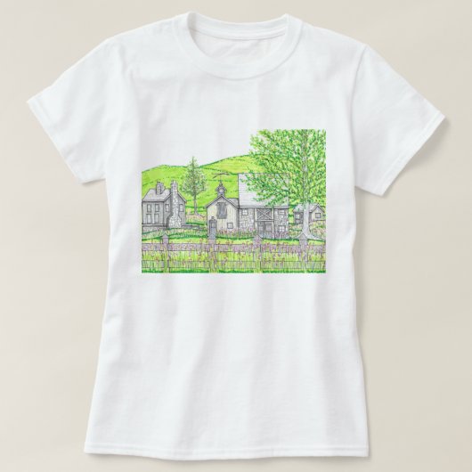Spring Stone Barn Vrouwen Tshirt (Design voorkant)