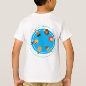 Spring Stuiter Speel Trampoline Park Verjaardag Jo T-shirt (Achterkant)