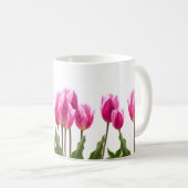 Spring Style Roze Tulp Flower / Paasen Koffiemok (Voorkant rechts)