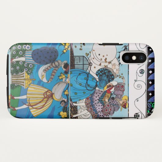 SPRING, SUMMER ART DECO VROUWELIJKE MODE Case-Mate iPhone CASE (Achterkant (horizontaal))