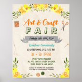 Spring Summer Craft Show evenement sjabloon Poster (Voorkant)