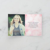 Spring Summer Floral | Baby shower Hartelijk dank Bedankkaart (Binnen)