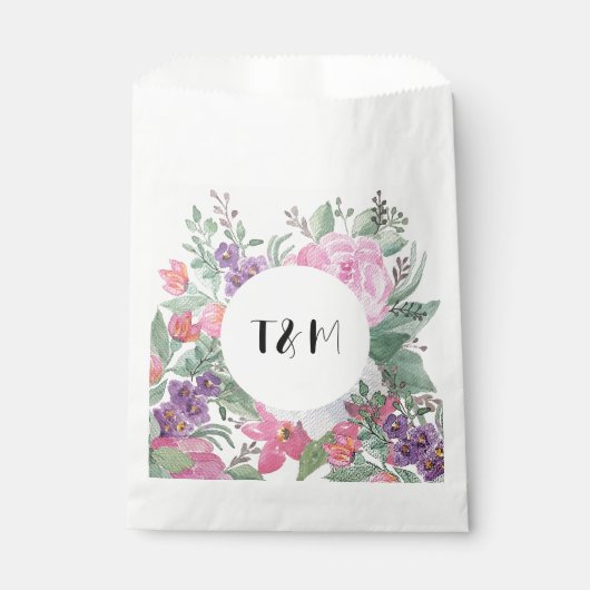 Spring Summer Floral Boho Garden Bedankzakje (Voorkant)