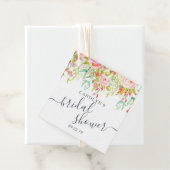 Spring Summer Floral | VRIJGEZELLENFEEST Bedankjes Labels (In situ)