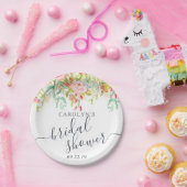 Spring Summer Floral | VRIJGEZELLENFEEST Papieren Bordje (Feest)