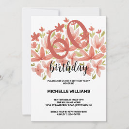 Spring Summer Garden Waterverf Bloemen Kaart