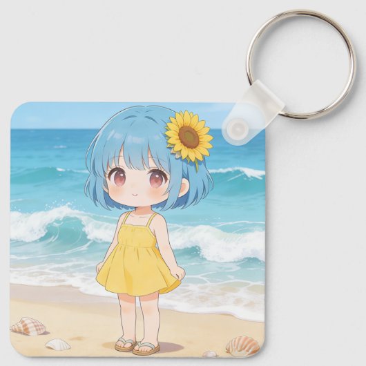 Spring & Summer Girls Keychain (Achterkant)