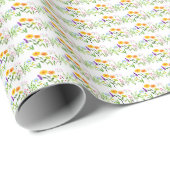 Spring Summer Wildflowers Cadeaupapier (Rol Hoek)