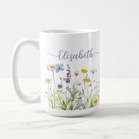 Spring Summer Wildflowers Script Naam Mok (Links)