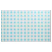 Spring Sunshine Blauw Wit Controleer Gingham Patro Stof (Fat Quarter)